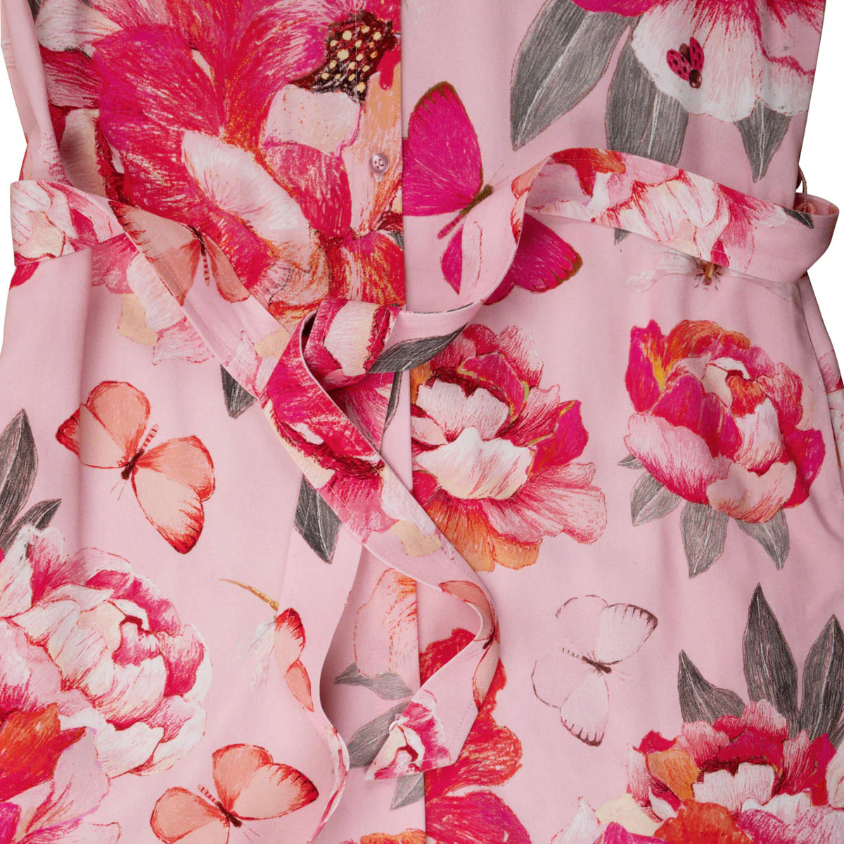 Liisi-mekko Pionit, pinkki - Image 4